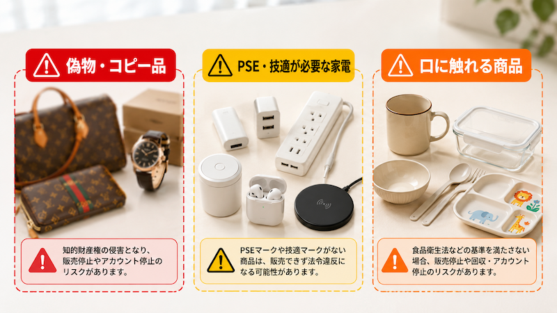 Amazonのリサーチで避けるべき「出品NG・危険な商品」