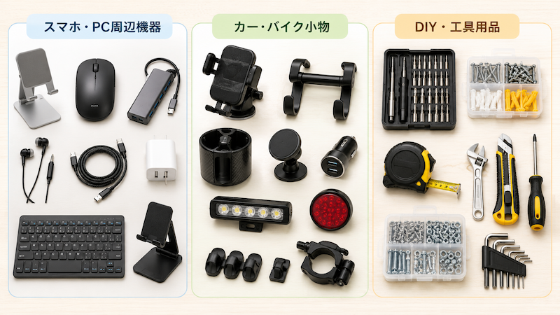 Amazonの中国輸入リサーチで利益が出やすい商品ジャンル3選