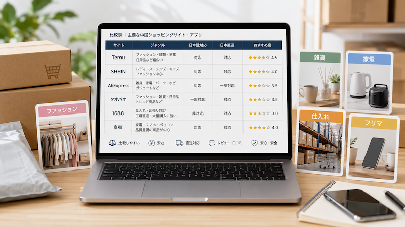 中国通販・ショッピングサイト