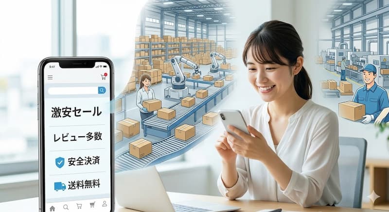 中国通販サイトが安くて安全な理由と仕組み