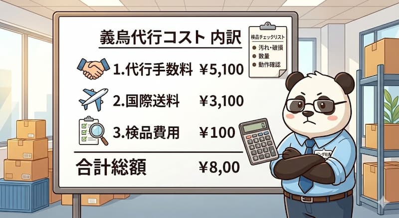 義烏(イーウー)仕入れにおすすめの輸入代行業者4社の比較表