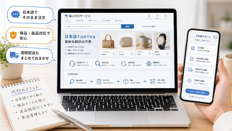 輸入代行でタオバオ商品を日本語注文