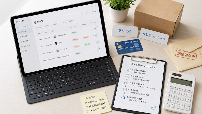 タオバオ在庫切れ時の返金申請