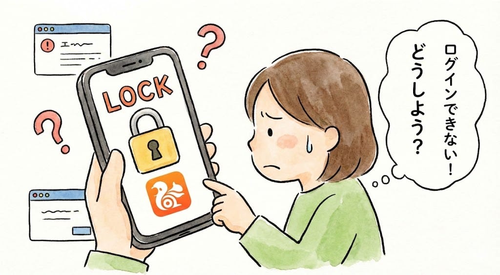 タオバオのログインエラー画面