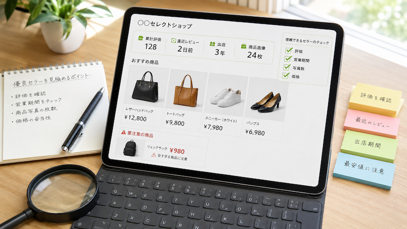タオバオの優良セラー確認ポイント