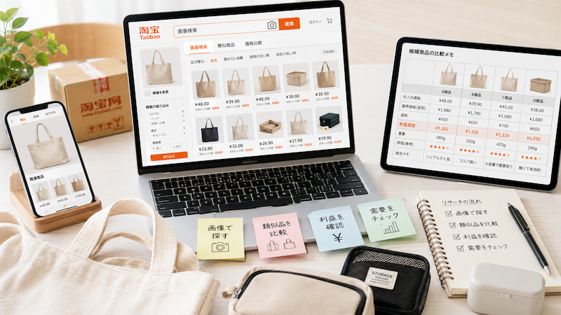 タオバオで商品リサーチするやり方