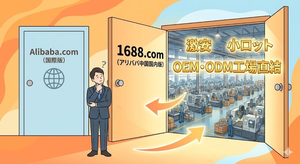 1688とAlibabaの違い