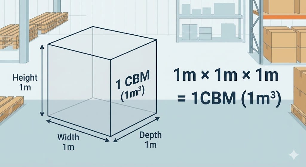 CBM 単位 1立方メートル 定義