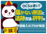 OCSは遅い？届かない原因と追跡方法・評判を中国輸入のプロが解説