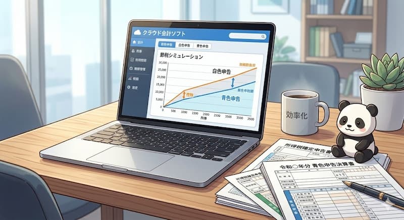 青色申告とクラウド会計ソフトを活用した節税対策