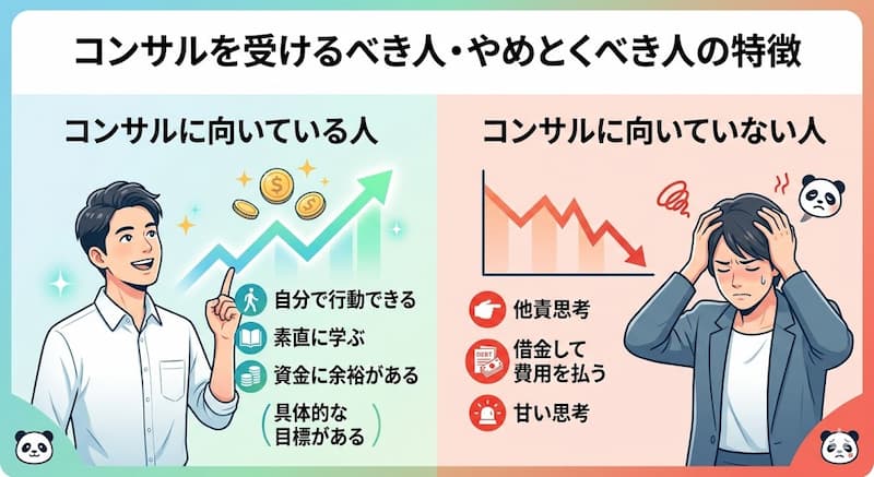 コンサルに向いている人と向いていない人の特徴