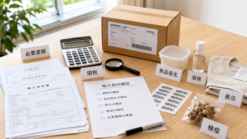 日本の輸入禁止品目リスト