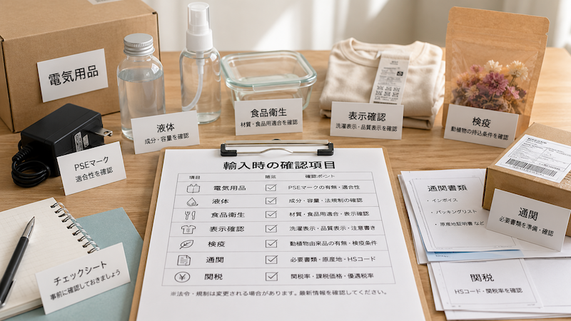 中国側の輸出禁止・規制品目