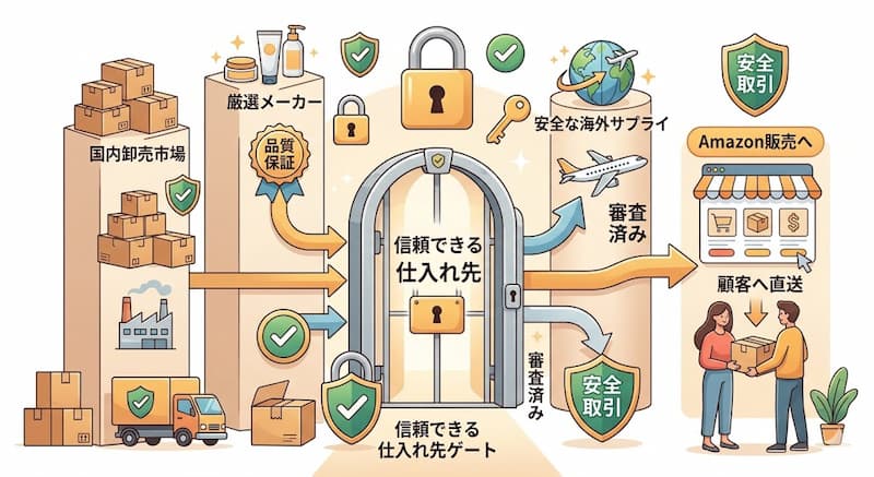 Amazonドロップシッピングにおすすめの仕入れ先