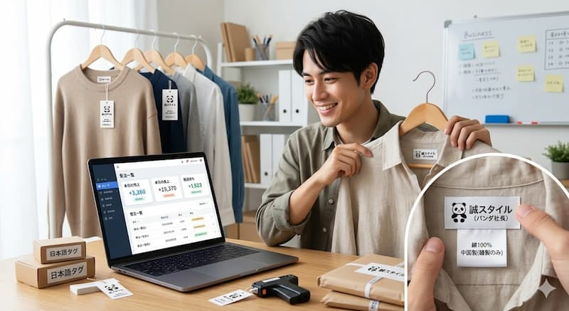 初心者が中国輸入アパレルで稼ぐ無在庫販売と簡易OEMの成功法則
