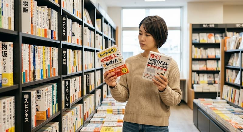 中国輸入のやり方を学ぶおすすめ書籍の選び方