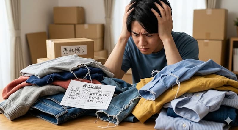 中国輸入アパレルが儲からないと言われる品質トラブルと失敗の理由