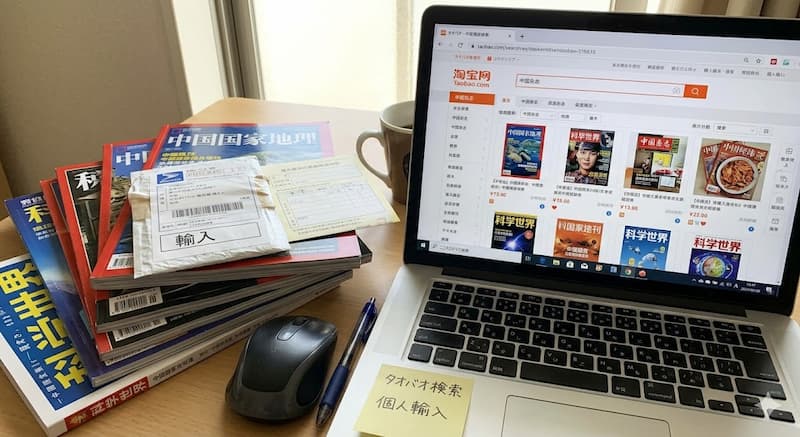 中国の書籍や本をタオバオで個人輸入して仕入れる方法