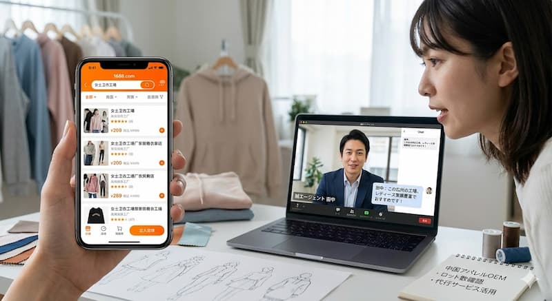 中国アパレルOEMの依頼先の探し方と輸入代行業者の活用法