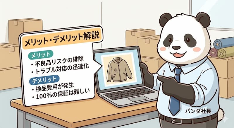 中国輸入における検品代行業者のメリットとデメリットの比較