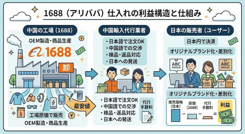 アリババ1688仕入れ・買い方ガイド！日本から日本語で買う手順