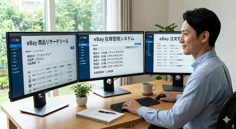 ツールを活用したeBay無在庫販売の正しい手順