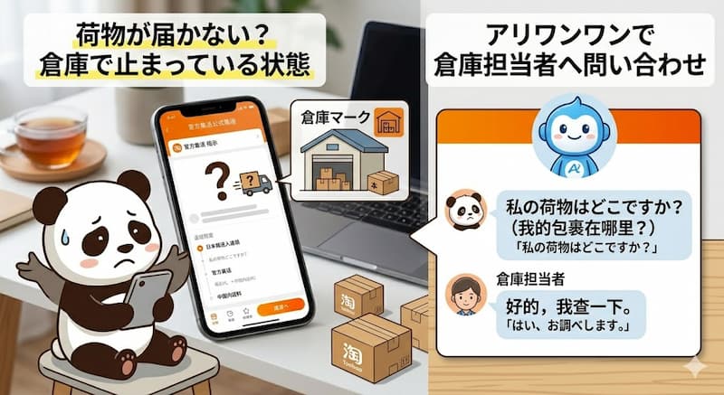 官方集运で荷物が届かない等のトラブルと追跡の対処法