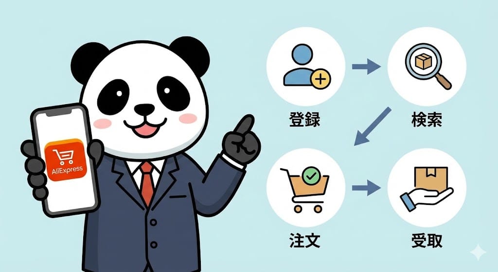 AliExpress(アリエク)の買い方と購入手順