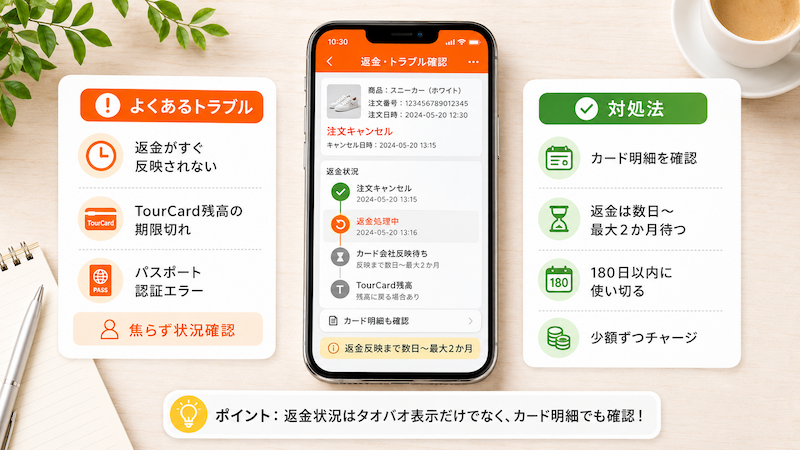 タオバオ決済トラブルと返金対処法