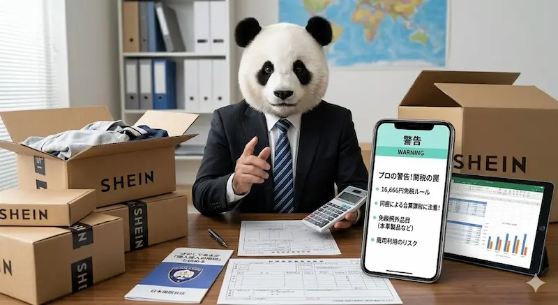 SHEINで送料無料ラインを超えた場合に発生する関税の罠