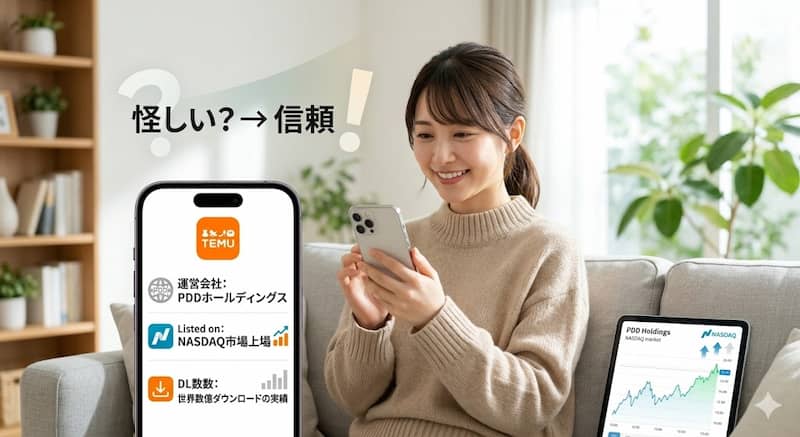 Temuの運営会社と実績