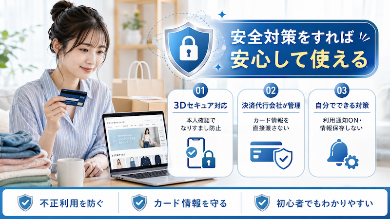 SHEINのクレジットカード払い安全対策