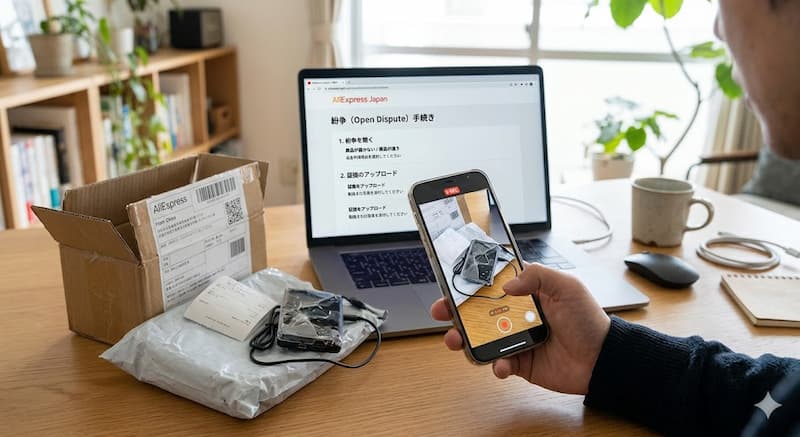 アリエクのバイヤープロテクションと返金手続き