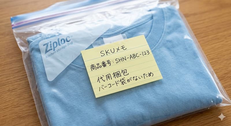 バーコード袋なしやタグを切った場合の返品