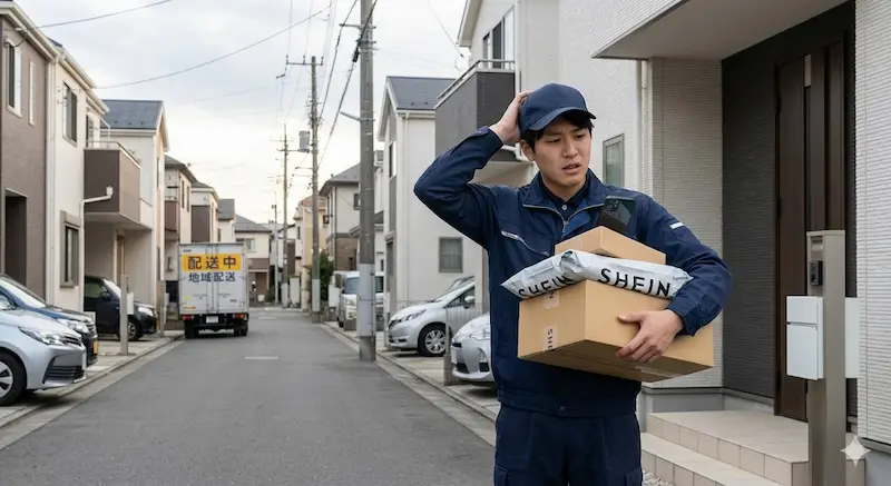 SHEINで出荷済みなのに届かないときの対処法