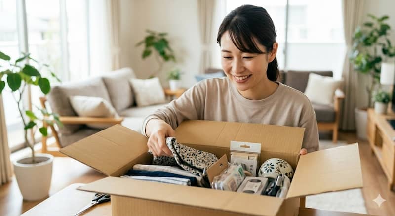 7sGoodから安全に届いた商品の開封