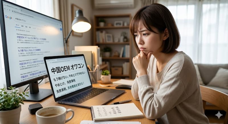 中国OEMはオワコンなのか不安に思う初心者