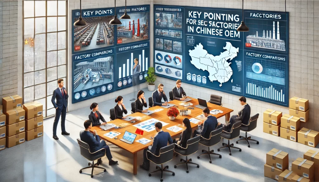 中国OEMにおける工場の選定ポイント