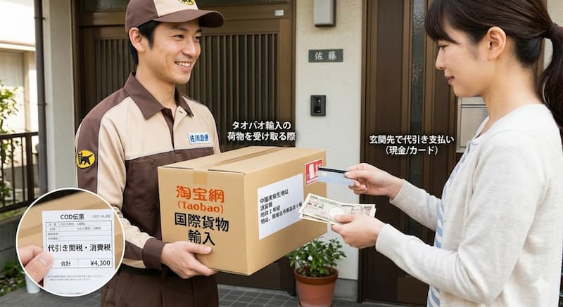 タオバオ関税の支払いタイミング