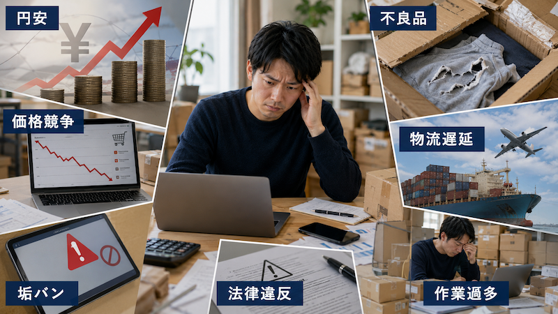 中国輸入で失敗しやすい7つのリスク