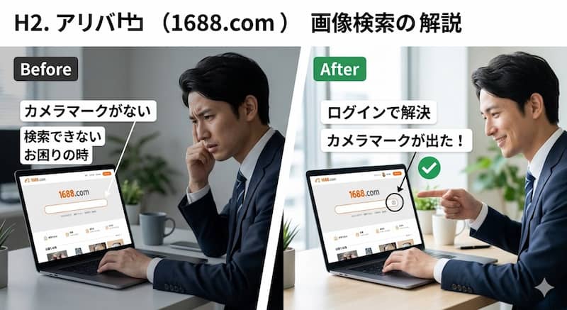 カメラマークがない原因と対処法