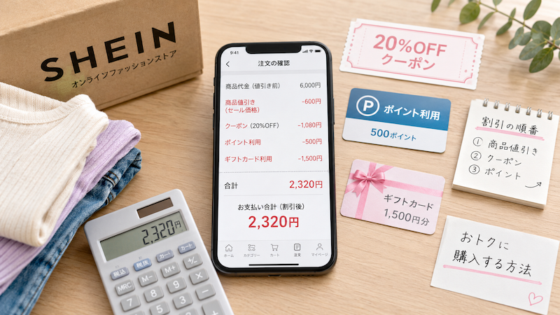 クーポン×ポイント×ギフトカード