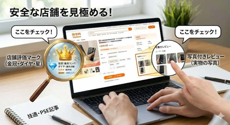中国輸入で安全な店舗を見極めるコツ