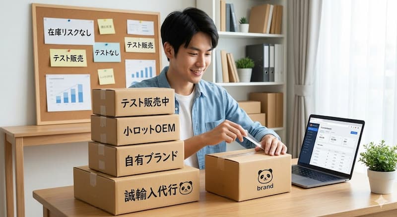 中国OEMを小ロットから始めるべき理由と在庫リスクの回避