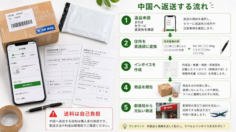 アリエクの返品方法｜自己都合や無料集荷の手順・返金日数まとめ