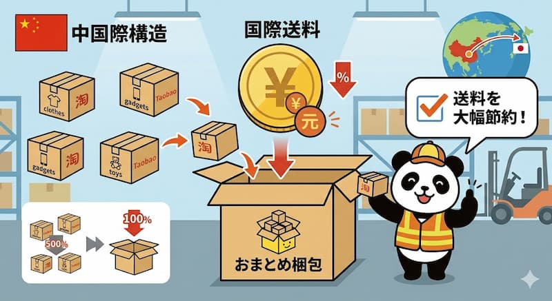 タオバオ転送サービスのメリット・デメリットと国際送料の仕組み