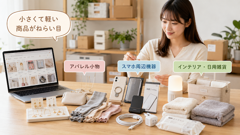 Temu転売に向く小物・雑貨ジャンル