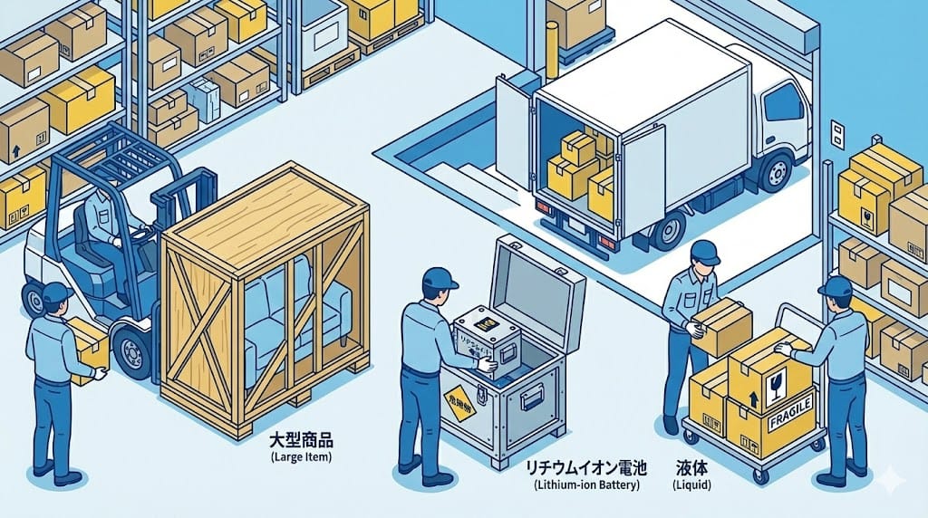 特殊貨物の国際発送
