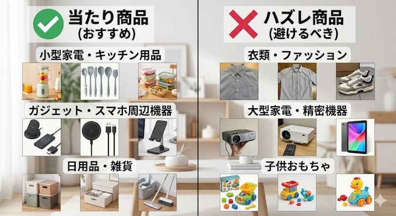 Temuで買ってよかった当たり商品とハズレ商品