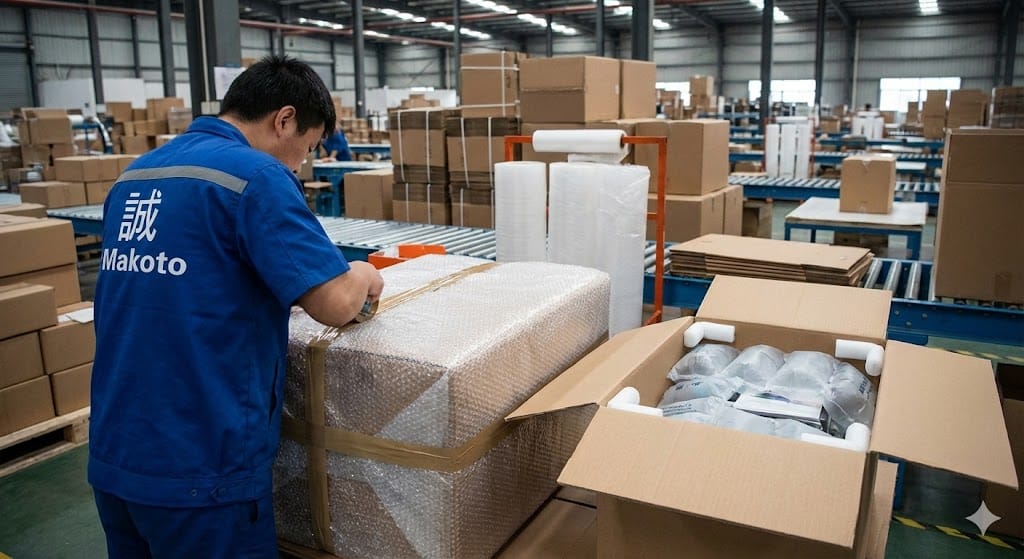 破損を防ぐ頑丈な梱包